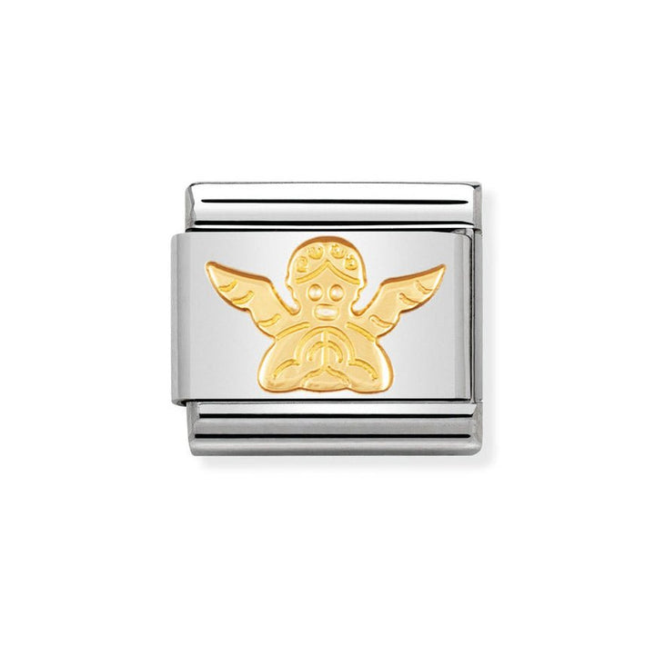 Nomination Two Tone Classic Angel Charm - MococoNomination030105/048033497010834Charms and Links