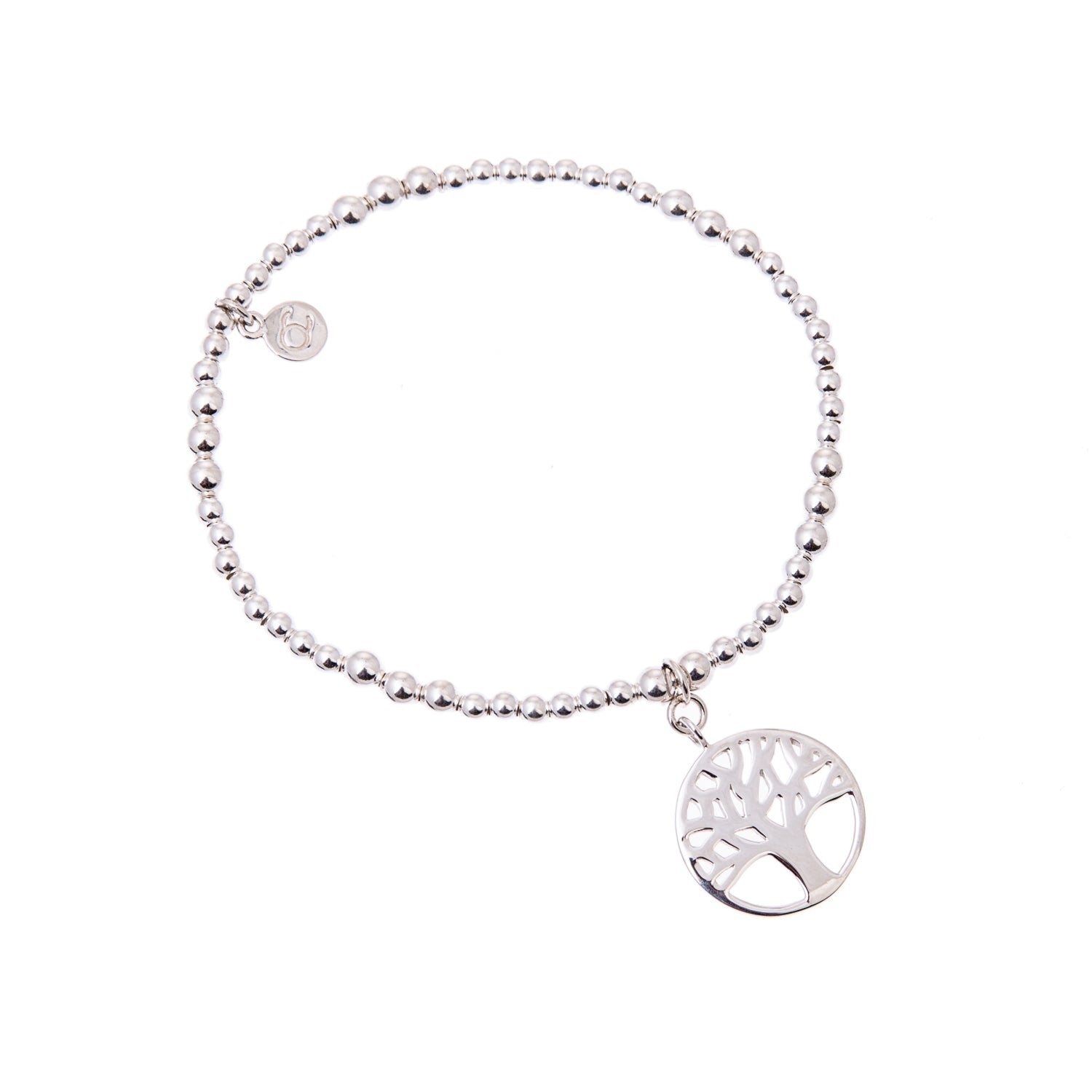 Silver tree deals bracelet