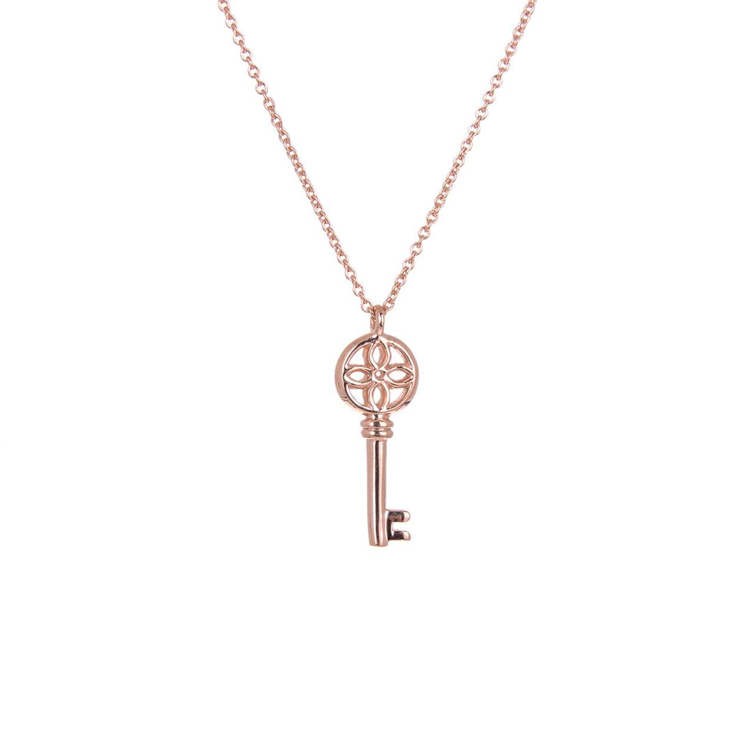 ol&co Rose Gold Key Necklace - MococoOl&CoROCKEY189610339100011Necklaces