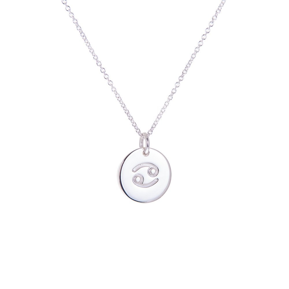 ol&co Silver Cancer Zodiac Necklace - MococoOl&CoSOCCAN189712753030011Necklaces