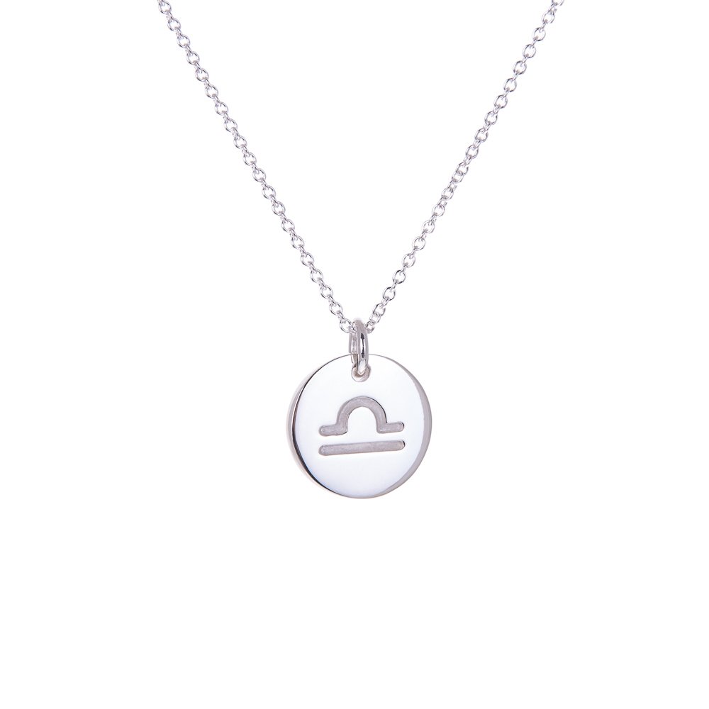 ol&co Silver Libra Zodiac Necklace - MococoOl&CoSOCLIB189712750030011Necklaces