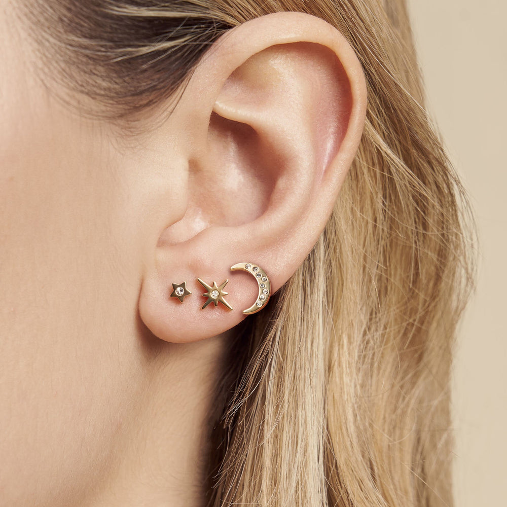 Olivia Burton Gold Celestial North Star Set of 3 Earrings - MococoOlivia Burton241000627613272525855Earrings