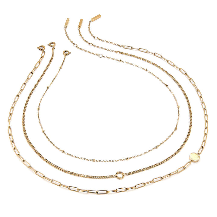Olivia Burton Gold Classic Illusion Stacking Necklace Set - MococoOlivia Burton241000747613272525992Necklaces