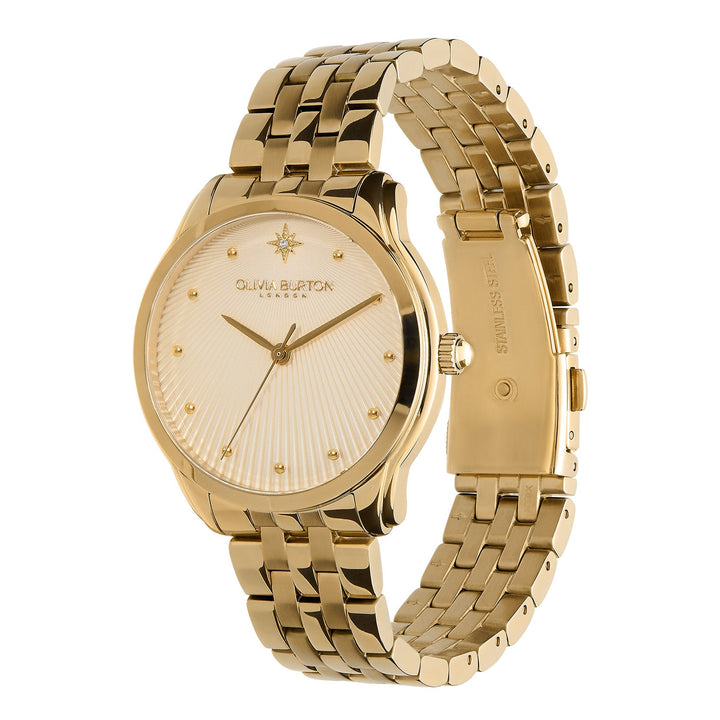 Olivia Burton Gold Starlight Champagne Dial Watch - MococoOlivia Burton240000487613272515429Watches and Accessories