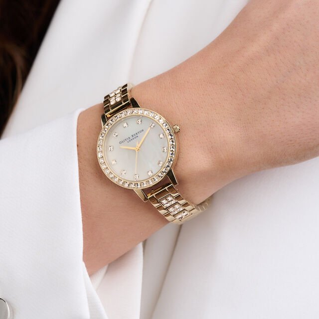 Olivia Burton Gold Treasure Demi Dial Watch - MococoOlivia BurtonOB16MOP337613272491105Watches and Accessories