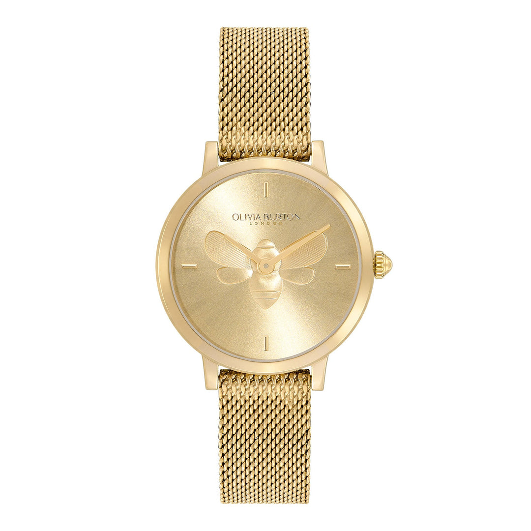 Olivia Burton Gold Ultra Slim Bee Watch - MococoOlivia Burton240000227613272511735Watches and Accessories