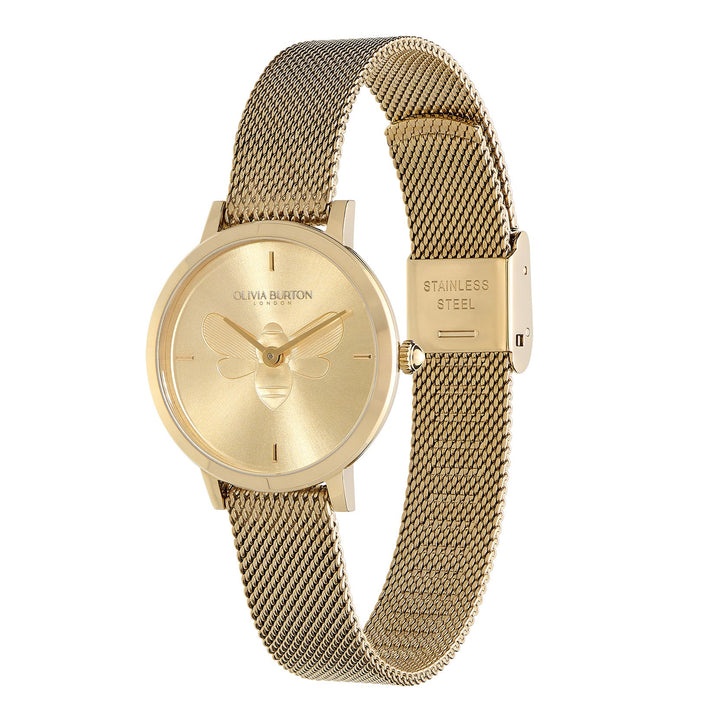 Olivia Burton Gold Ultra Slim Bee Watch - MococoOlivia Burton240000227613272511735Watches and Accessories