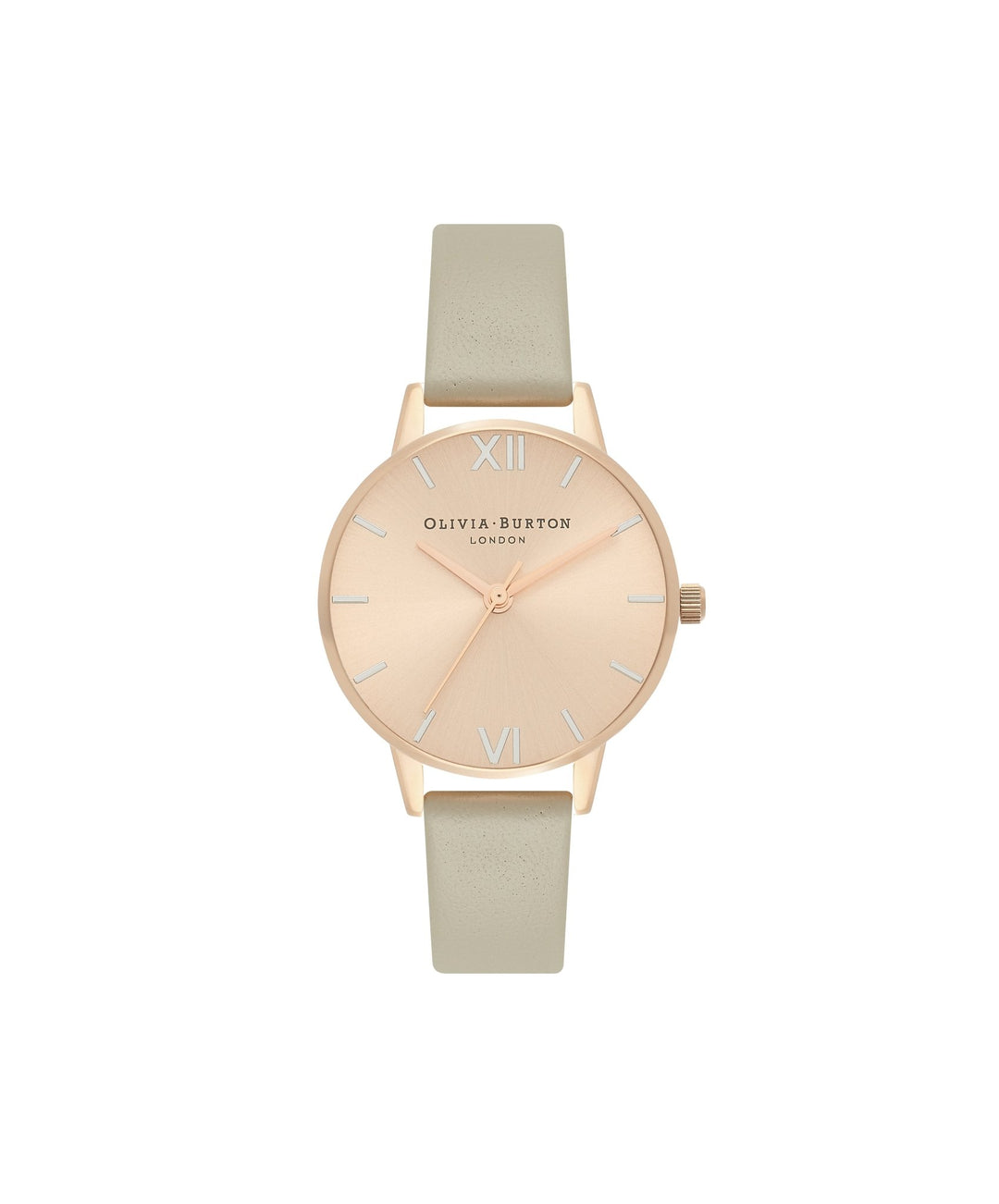 Olivia Burton Midi Dial Grey Strap Rose Gold Watch - MococoOlivia BurtonOB16EN117613272441308Watches and Accessories