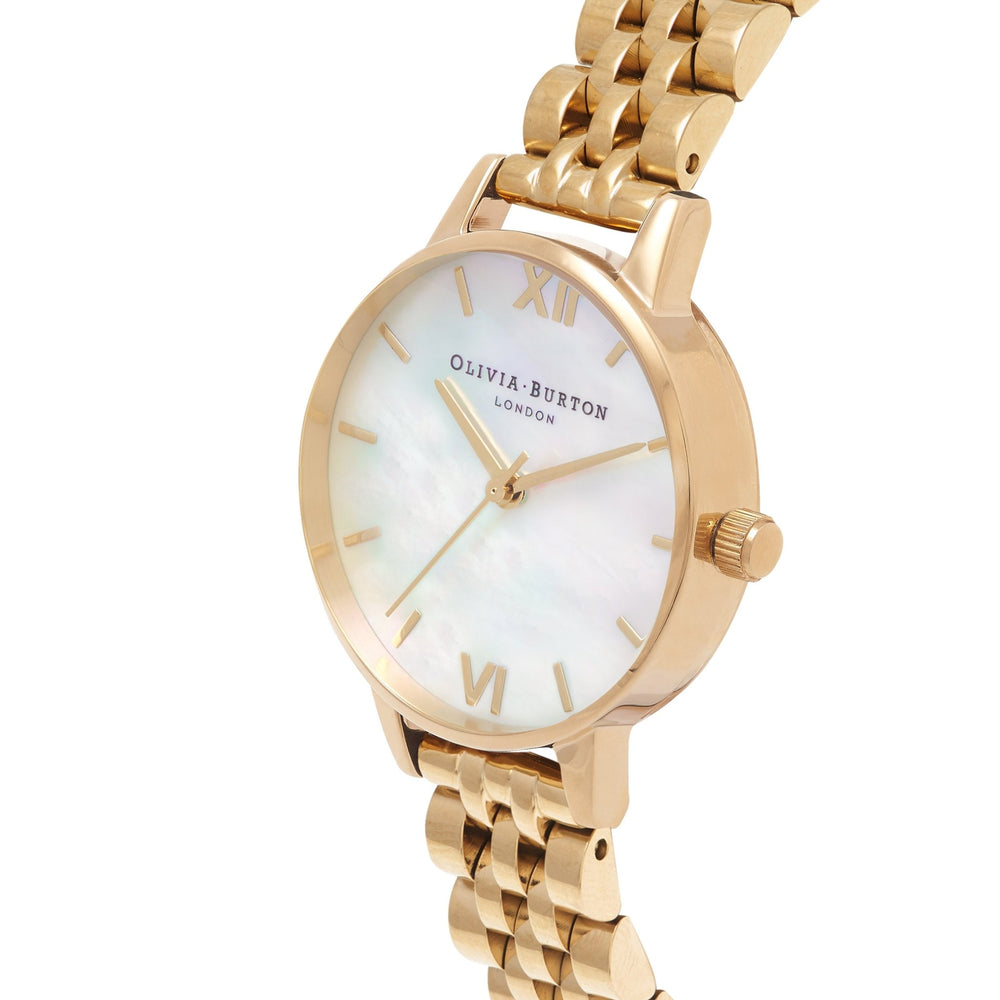 Olivia Burton Mother of Pearl Dial Gold Bracelet Watch - MococoOlivia Burton240001697613272297752Watches and Accessories