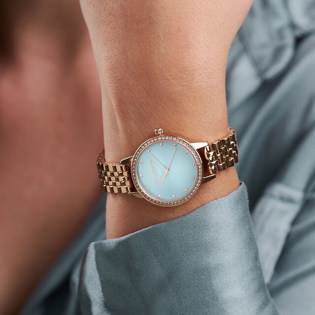 Olivia burton mother on sale of pearl rose gold