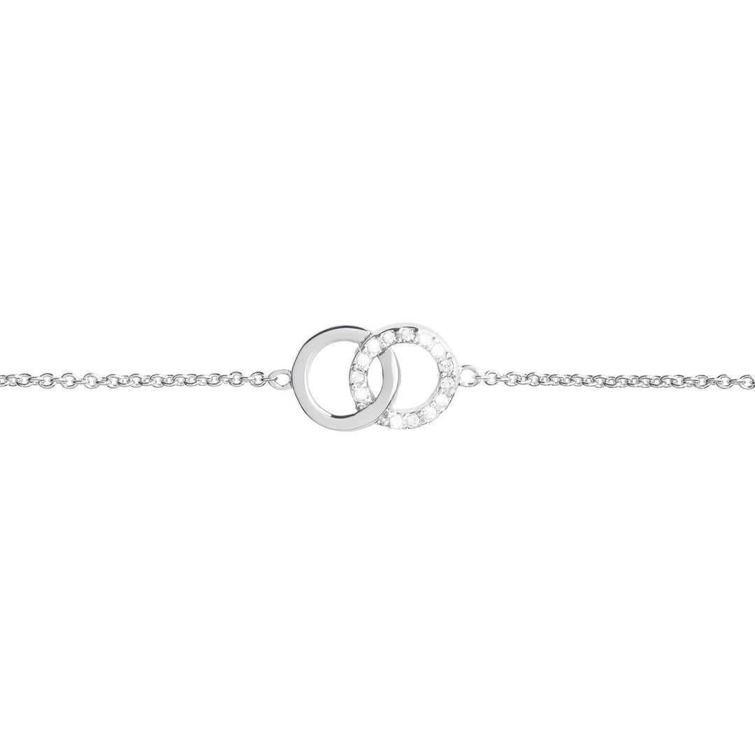 Olivia Burton Silver Bejewelled Interlink Chain Bracelet - MococoOlivia BurtonOBJCOB097613272374545Bracelets