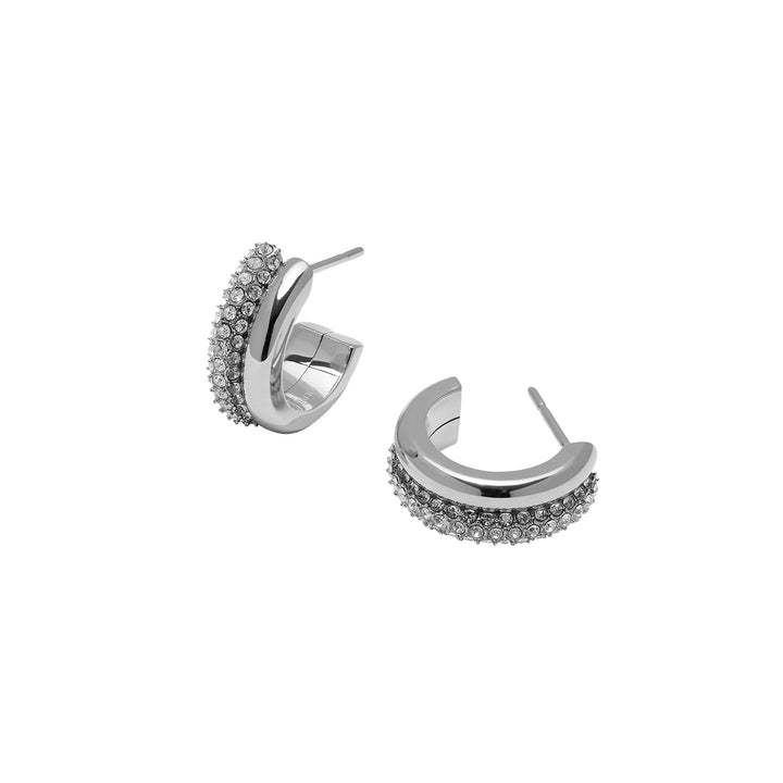 Olivia Burton Silver Classic Entwine Hoop Earrings - MococoOlivia Burton241000077613272525206Earrings