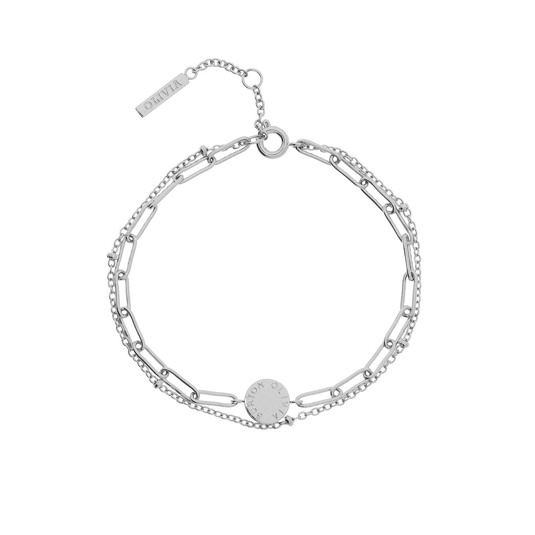Olivia Burton Silver Classic Illusion Stacking Bracelet - MococoOlivia Burton241000677613272525909Bracelets