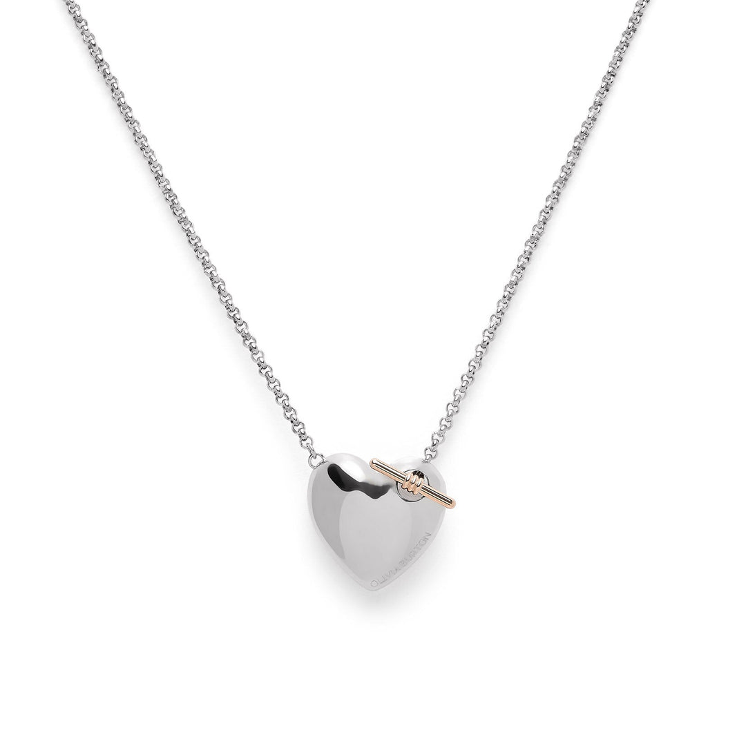Olivia Burton Silver Classic Knot Heart Necklace - MococoOlivia Burton241000317613272525541Necklaces