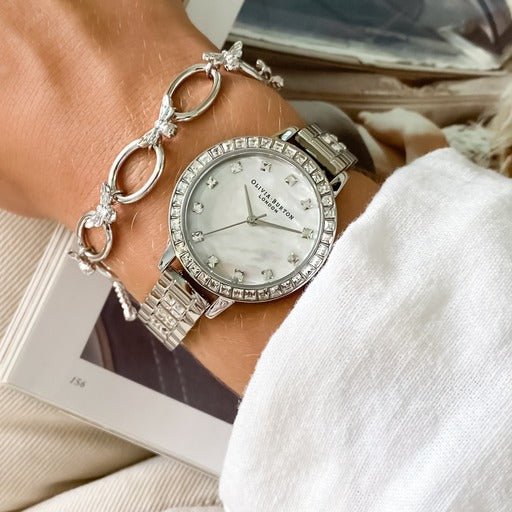 Olivia Burton Silver Demi Treasure Mother of Pearl Watch - MococoOlivia BurtonOB16MOP257613272473965Watches and Accessories