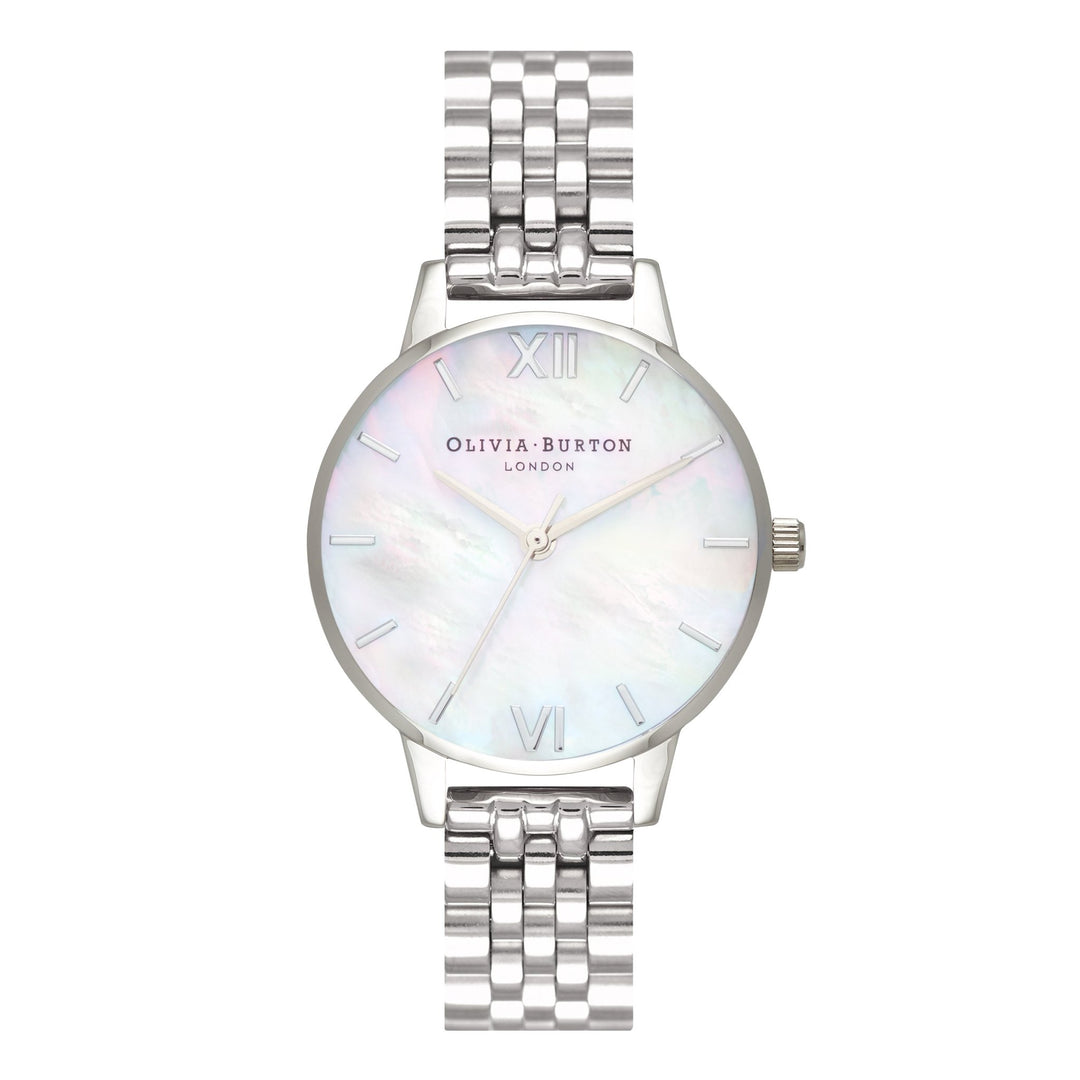 Olivia Burton Silver Mother of Pearl Dial Watch - MococoOlivia Burton240001687613272297769Watches and Accessories