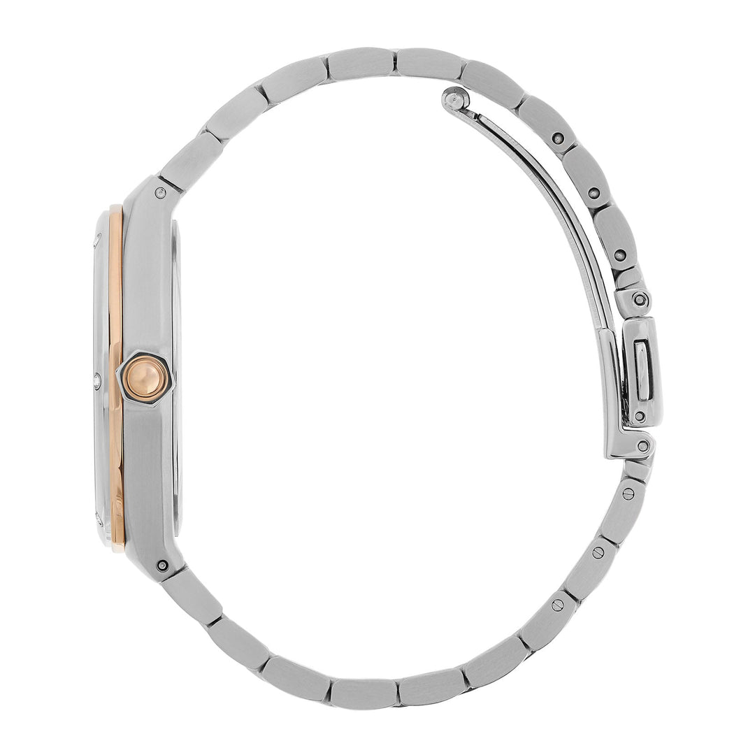 Olivia Burton Silver & Rose Hexa White Dial Watch - MococoOlivia Burton240000707613272529570Watches and Accessories
