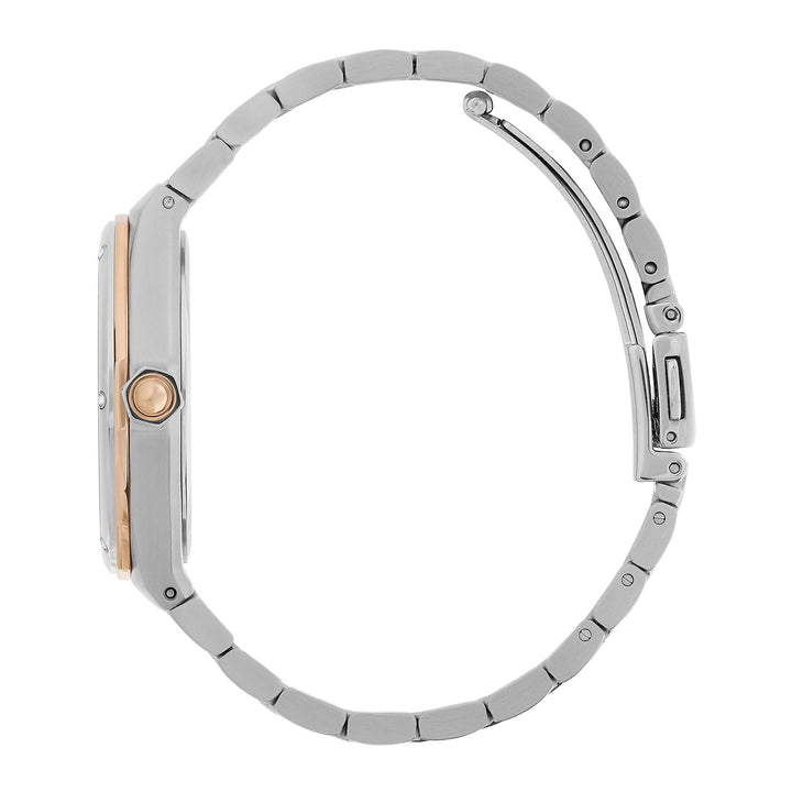 Olivia Burton Silver & Rose Hexa White Dial Watch - MococoOlivia Burton240000707613272529570Watches and Accessories