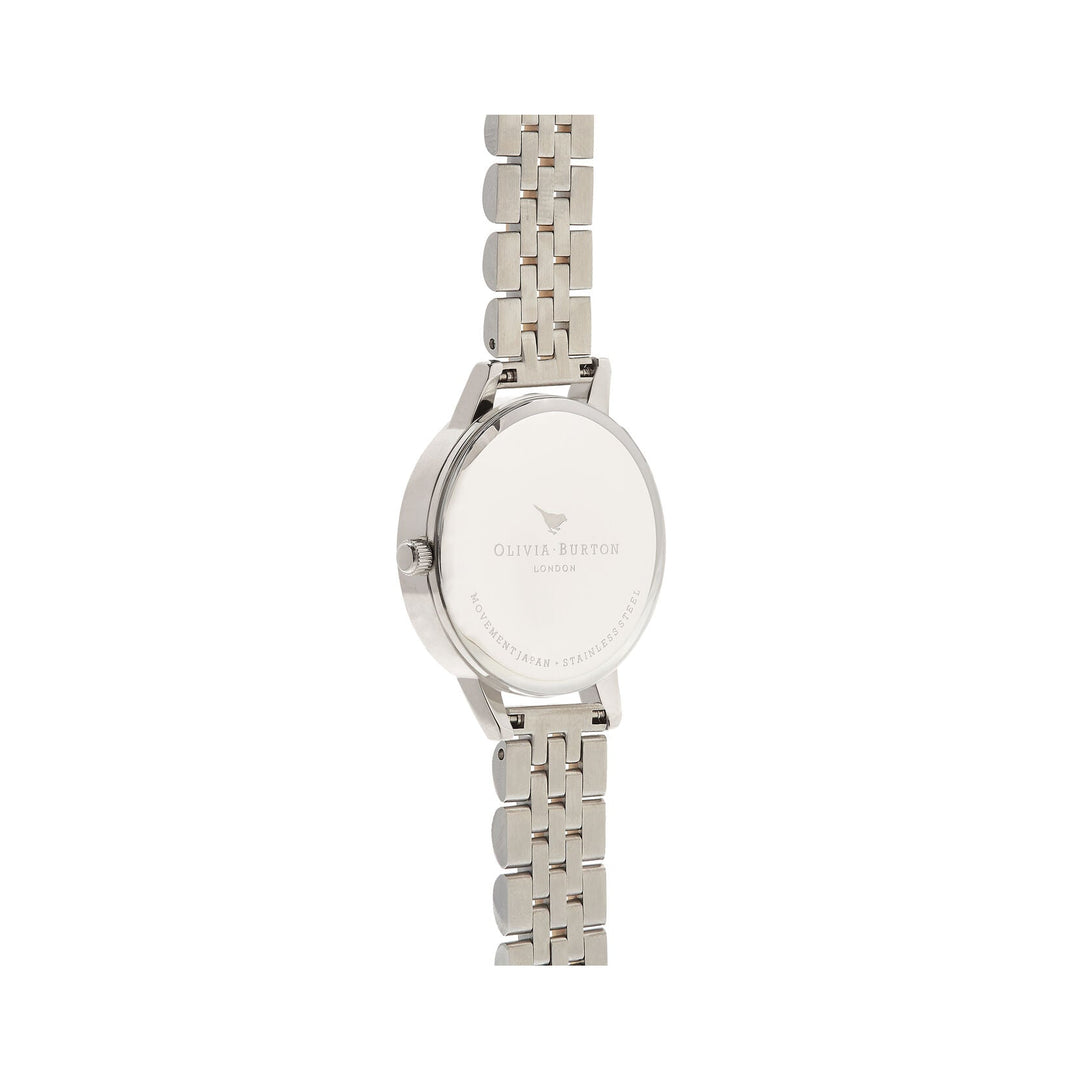 Olivia Burton White Dial Silver & Gold Bracelet Watch - MococoOlivia Burton240001705060496417695Watches and Accessories