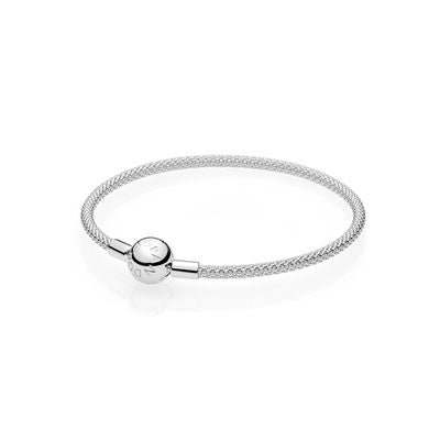 Pandora Moments Silver Mesh Bracelet (596543 - 17) - MococoPandora596543-175700302618082Bracelets
