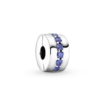 Pandora Silver Blue Path Clip Charm - MococoPandora791972C015700302900217Charms and Links