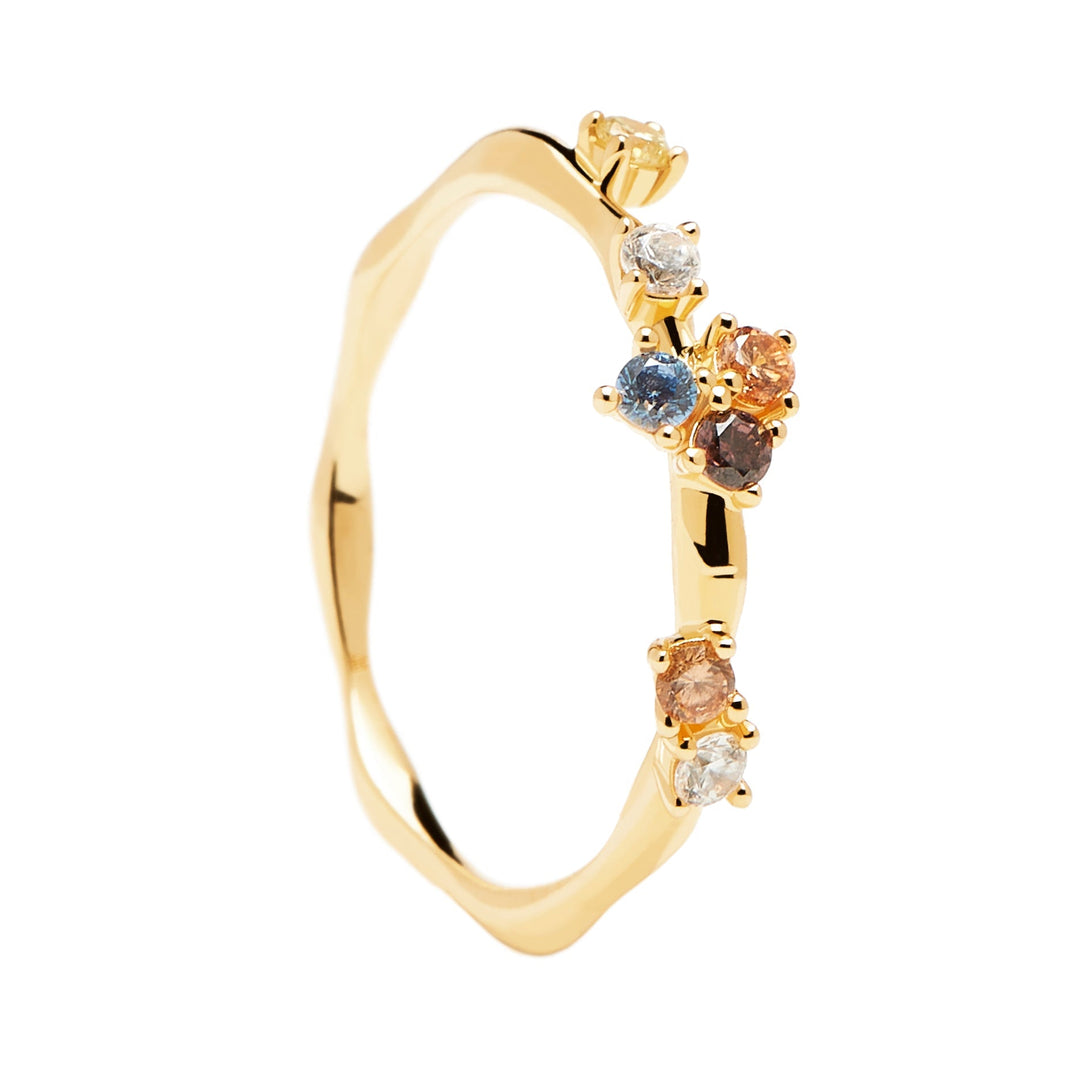 PDPAOLA Gold Five Ring - MococoPDPAOLAAN01 - 210 - 128435511716683Rings