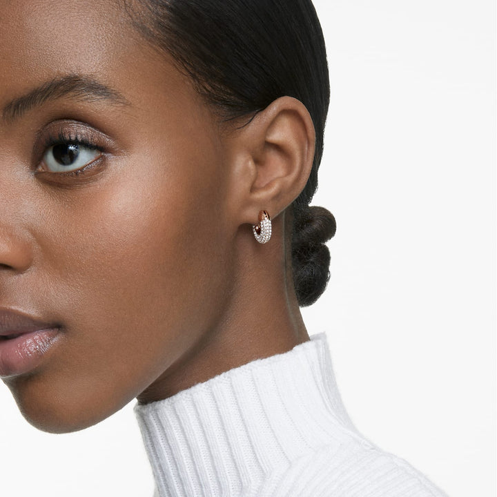 Swarovski Dextera Hoop Rose - Gold Plated Earrings - MococoSwarovski56365319009656365311Earrings