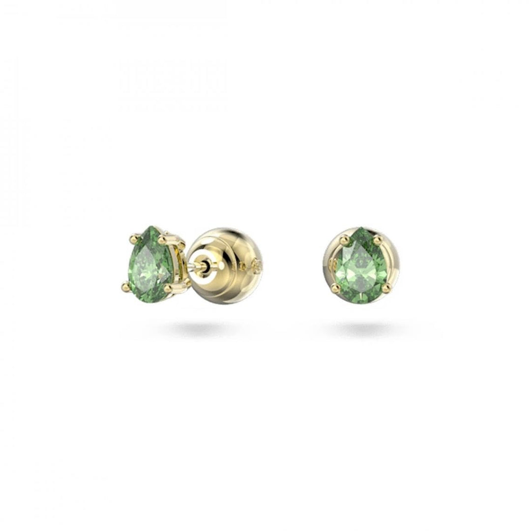 Swarovski Gold Chroma Pear Cut Green Stud Earrings - MococoSwarovski56391209009656391204Earrings