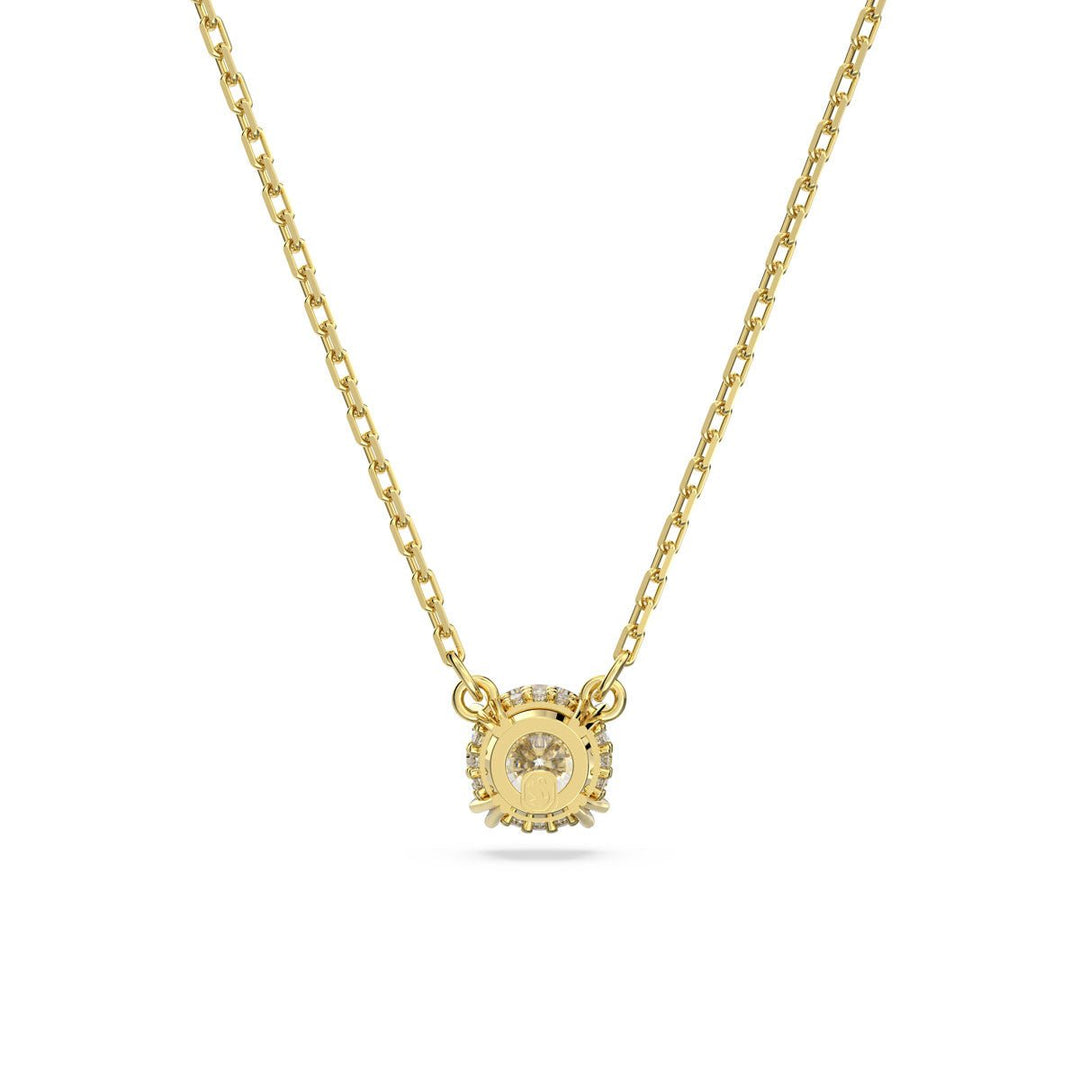 Swarovski Gold Stilla Round Cut Pendant Necklace - MococoSwarovski56367039009656367032Necklaces