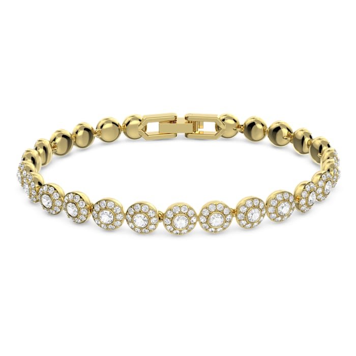 Swarovski Gold Una Angelic Tennis Bracelet - MococoSwarovski5505469Bracelets