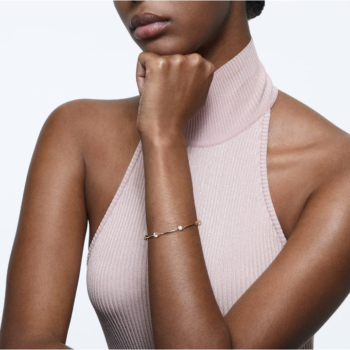 Swarovski Rose Gold Constella Bangle - MococoSwarovski56097119009656097113Bracelets