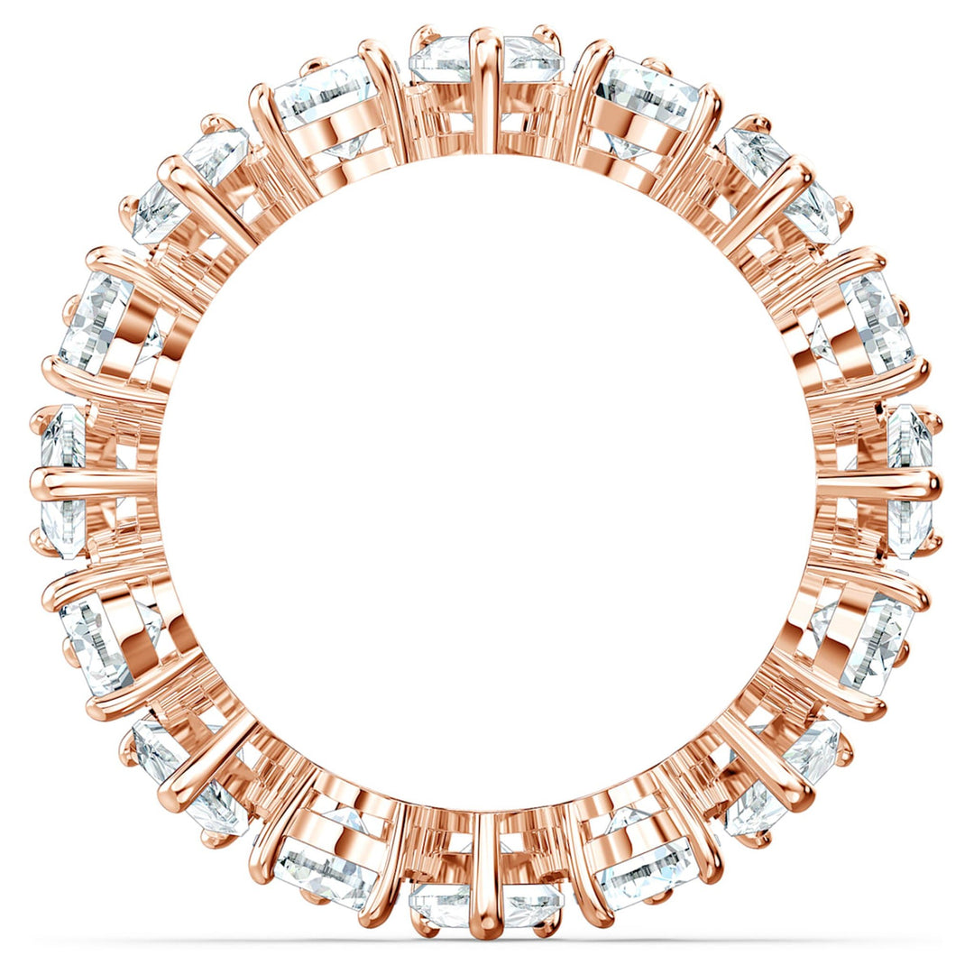 Swarovski Rose Gold Matrix Vittore Pear Cut Ring - MococoSwarovski55854259009655854250Rings