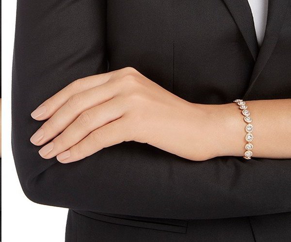 Swarovski Rose Gold Una Angelic Tennis Bracelet - MococoSwarovski52405139009652405134Bracelets