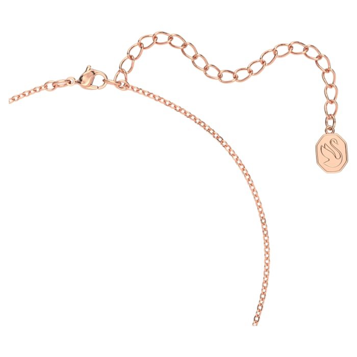 Swarovski Rose Gold Una Octagon Cut Pink Necklace - MococoSwarovski5614933Necklaces