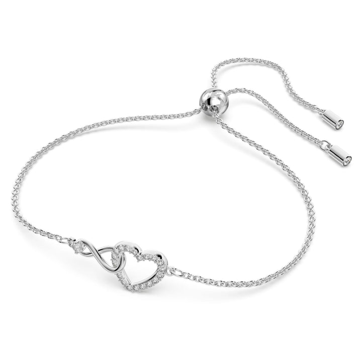 Swarovski Silver Hyperbola Infinity and Heart Bracelet - MococoSwarovski55244219009655244211Bracelets