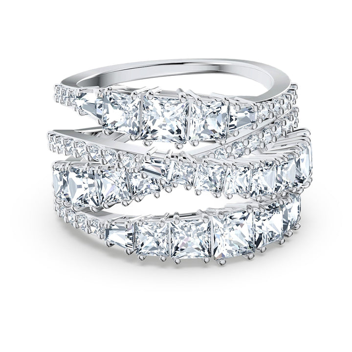 Swarovski Silver Hyperbola Twist Ring - MococoSwarovski5584656Rings
