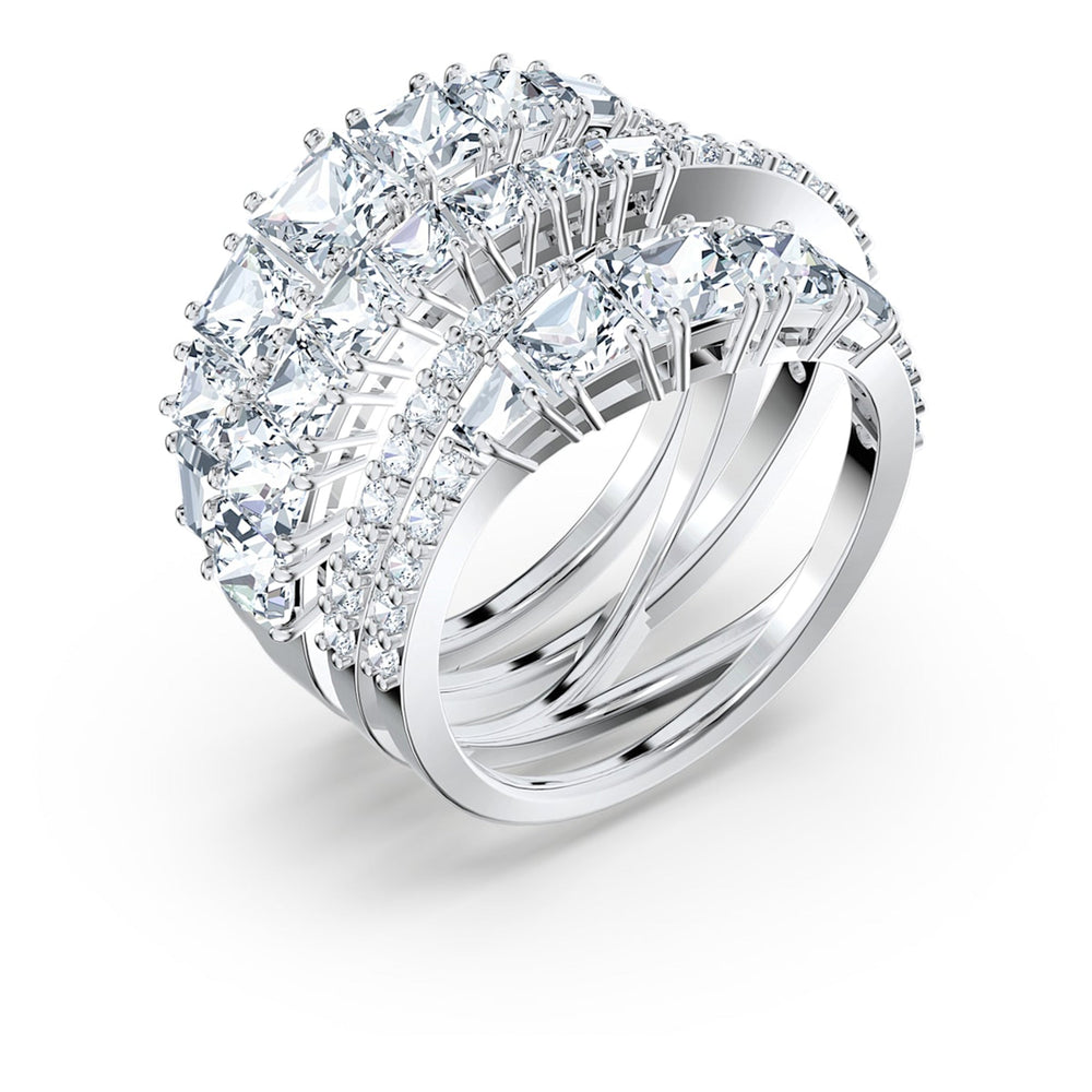 Swarovski Silver Hyperbola Twist Ring - MococoSwarovski5584656Rings