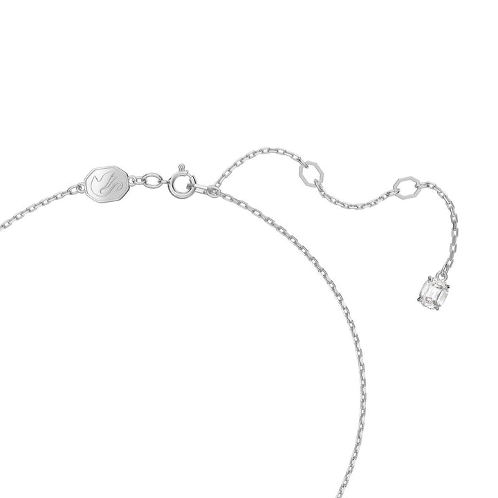 Swarovski Silver Una Round Cut Pave Necklace - MococoSwarovski56362649009656362648Necklaces
