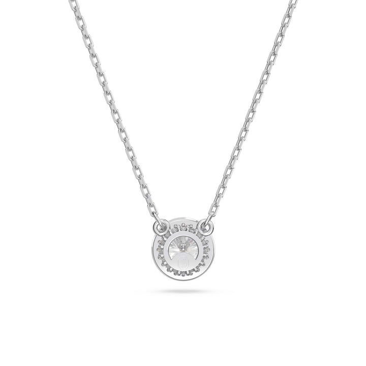 Swarovski Silver Una Round Cut Pave Necklace - MococoSwarovski56362649009656362648Necklaces