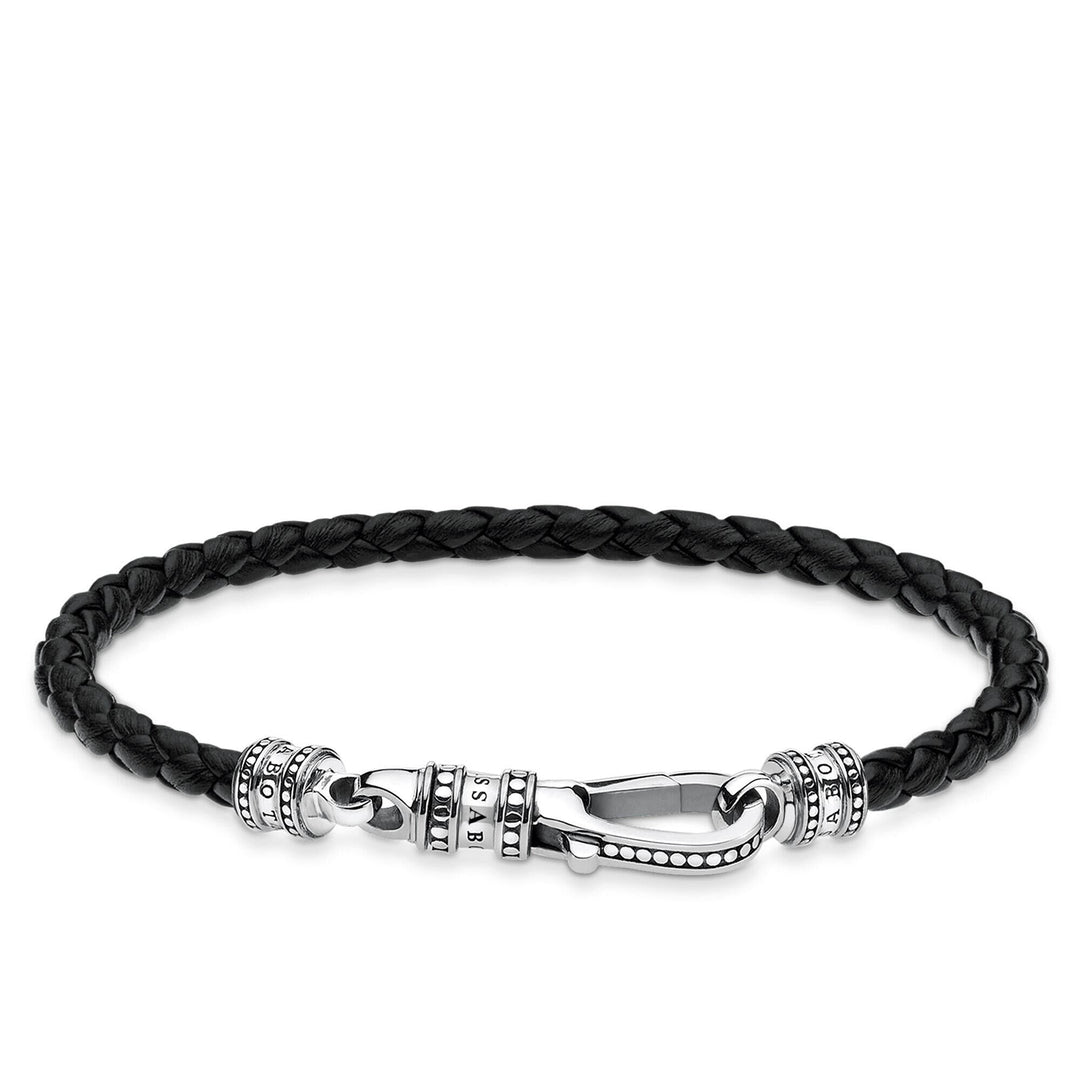 Thomas Sabo Black Leather Lobster Clasp L17cm - MococoThomas SaboA1931 - 682 - 11 - L174051245449938Bracelets