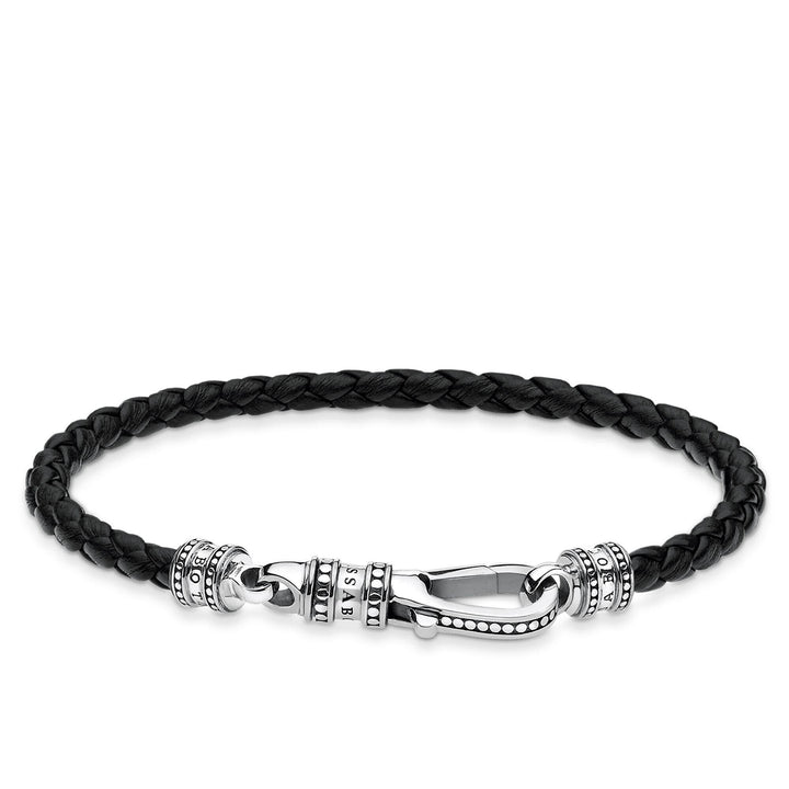Thomas Sabo Black Leather Lobster Clasp L17cm - MococoThomas SaboA1931 - 682 - 11 - L174051245449938Bracelets