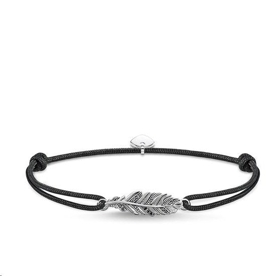 Thomas Sabo Black Little Secret Feather Bracelet - MococoThomas SaboLS063 - 889 - 11 - L22v4051245376555Bracelets