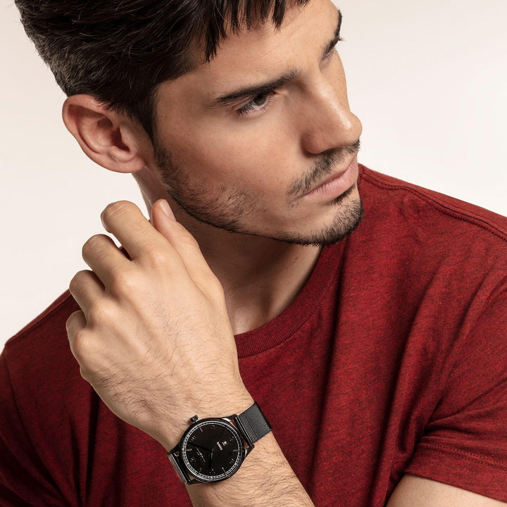 Thomas Sabo Black Unisex Code Watch - MococoThomas SaboWA0342 - 202 - 203 - 40 mm4051245430011Watches and Accessories