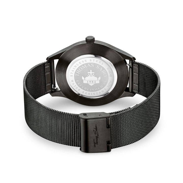 Thomas Sabo Black Unisex Code Watch - MococoThomas SaboWA0342 - 202 - 203 - 40 mm4051245430011Watches and Accessories