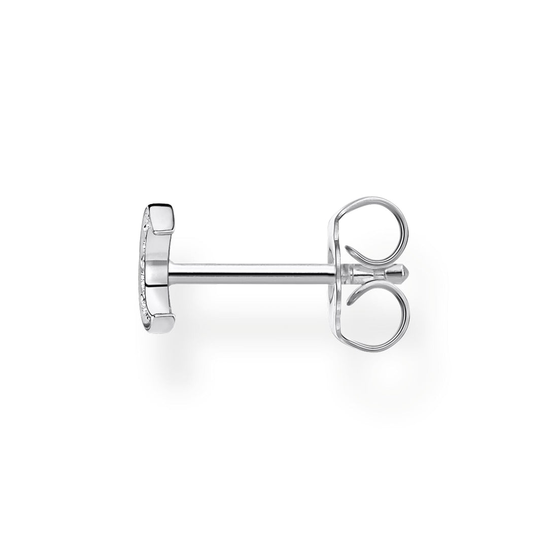Thomas Sabo CZ Moon Silver Single Ear Stud - MococoThomas SaboH2133 - 051 - 144051245491449Earrings