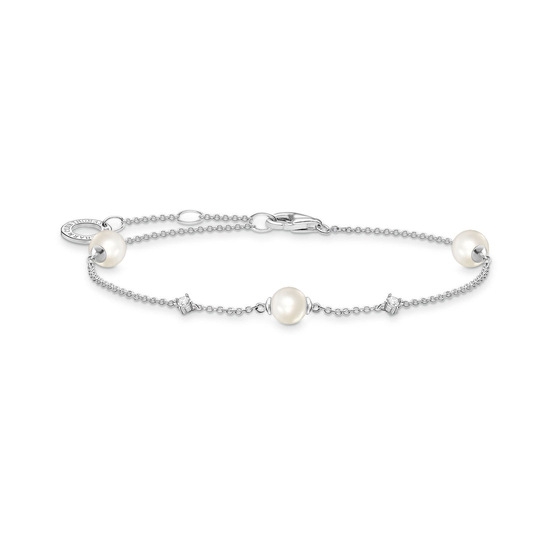 Thomas Sabo CZ Silver Pearls Bracelet - MococoThomas SaboA2038 - 167 - 14 - L19v4051245506815Bracelets