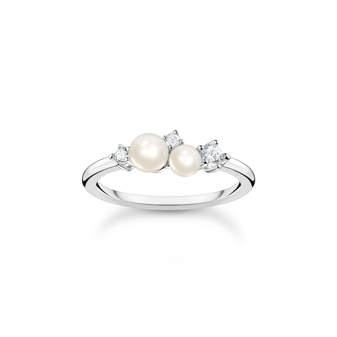 Thomas Sabo CZ Silver Pearls Ring - MococoThomas SaboTR2368 - 167 - 14 - 544051245507089Rings