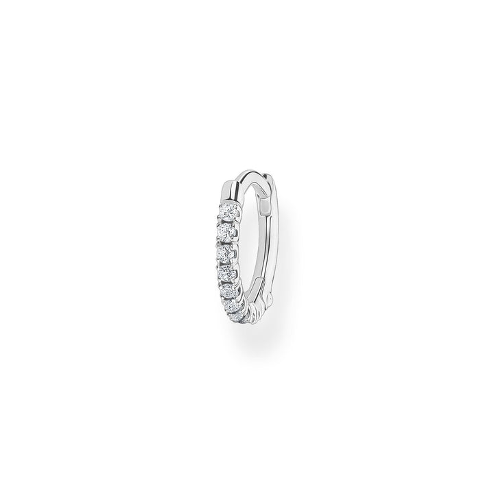 Thomas Sabo CZ Silver Single Hoop - MococoThomas SaboCR658 - 051 - 144051245491159Earrings