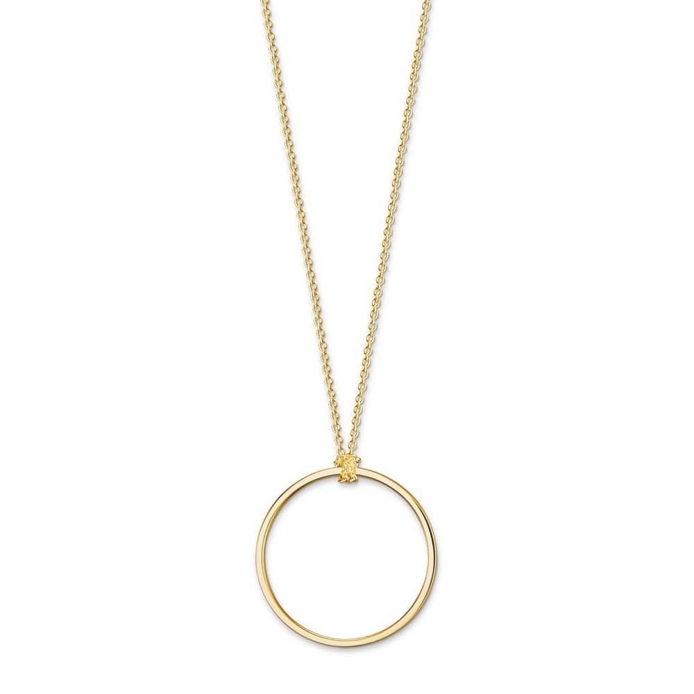 Thomas Sabo Gold Circle Charm Necklace - MococoThomas SaboX0252 - 413 - 39 - L704051245375695Necklaces