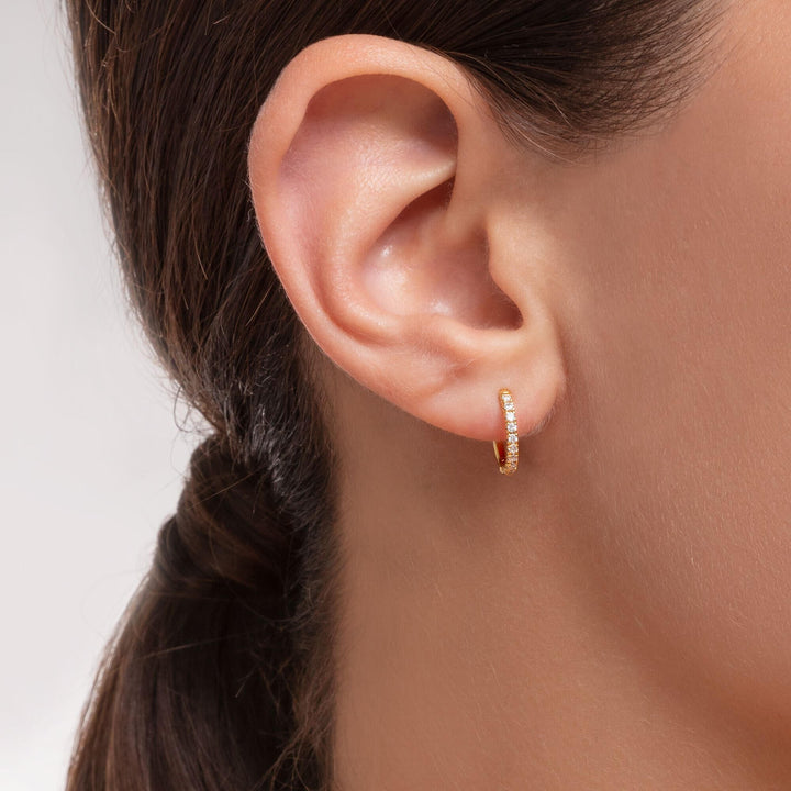 Thomas Sabo Gold Cz Single Hoop - MococoThomas SaboCR658 - 414 - 144051245491166Earrings